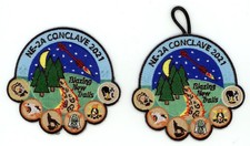 BSA - Section NE2A - 2021 Conclave patches (Host Tschitani) picture