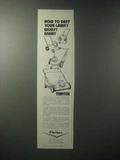 1979 Parker Ad - Thatch-O-Matic, Power Sweep, Scavenger Vacuum and Hurricane picture