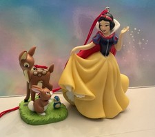 Disney Snow White and Woodland Creatures Christmas Ornament Set picture