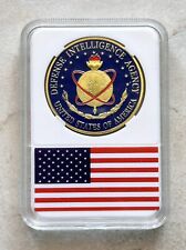Defense Intelligence Agency (DIA) Challenge Coin With American Flag Case picture