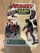 The Avengers #8 (Marvel Comics September 1964) Kang The Conqueror picture