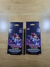 Upper Deck Transformers The Movie 40th Anniversary Trading Cards x 2 picture