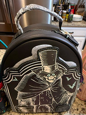 Loungefly Disney Haunted Mansion Mini Backpack Bag - Black, Mini Size picture