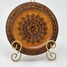 Vintage Polish Folk Art Wood Hand Carved 8