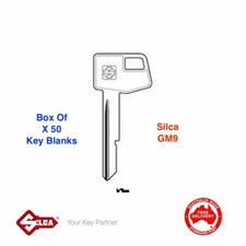 SILCA Keyblanks-Box Of Fifty- HOLDEN ,Key Blank-Free Postage picture