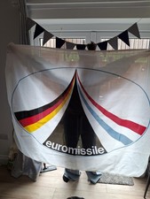 Vintage Euro Missile Flag 1970's France Germany euromissle picture
