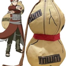 Anime Gaara Gourd Backpack Cloth Cosplay Prop Bag Casual School Travel Rucksack picture
