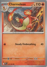 2025 POKÉMON VIOLET PRISMATIC EVOLUTIONS #012 CHARMELEON ILLUSTRATION RARE picture