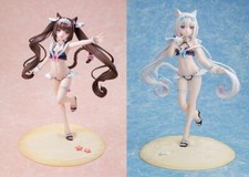 NEW KDcolle Nekopara Vanilla & Chocolat Maid Swimsuit ver. 1/7 scale Figure set picture