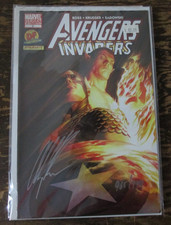 Avengers Invaders #2 Alex Ross Variant Signed Dynamic Forces NM #905/999 picture