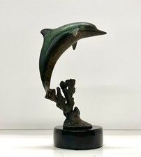 The Majestic Dolphin Signed Dale Evers - 7/450 Limited Edition, Bronze With Marb picture