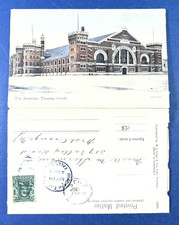 1908 Toronto Unique & Rare Photo Booklet Views Antique Postcard. UNDIV Back picture