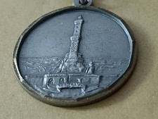 VINTAGE '80S MEETING BLUCERCHIATO SAMPDORIA KEYCHAIN. GENOA LANTERN picture
