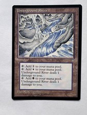 MTG Underground River Ice Age Edition Magic The Gathering picture