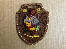 Disney Tales of the Sword Winnie the Pooh LE 3000 Pin, Official Pin On Card picture