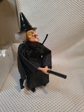 Vintage 1980s Amazing Flying Witch Battery Operated Ceiling Prop MX-1588... picture