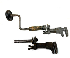 Antique 1894 Lowentraut Johnston Combination Tool Spanner Wrench Vise Brace Etc picture