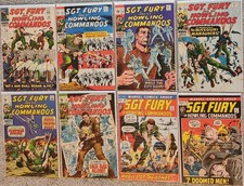 SGT Fury And His Howling Commandos 28, 67, 69-71, 74, 94, 95 Silver & Bronze Age picture