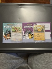 Pokémon Together 151 Pikachu 025/165, Eevee 133/165 2 Pack, Sealed picture