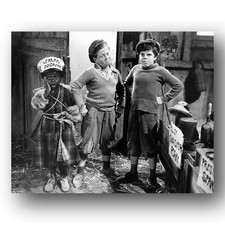 Billie Thomas Photo 8x10 Our Gang 1930s Black And White Full Length Portrait picture