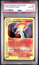Typhlosion Holo 2002 Expedition PSA 8 picture