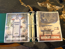 Vintage 1990s Absolut Vodka Print Ads Collection ~138 Original Magazine Ads picture