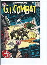 G.I. Combat 106 1964 DC Comics F+ 6.5 Haunted Tank App Grey Tone Cover picture