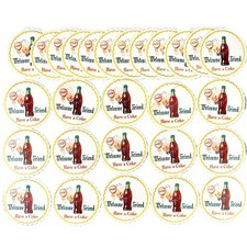 Vintage Coca Cola Coasters Welcome Friend Have a Coke Lot of 27 picture