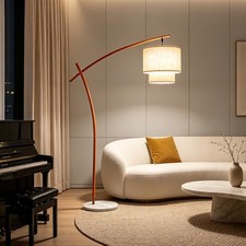 Arc Floor Lamp Dimmable, Orange 70