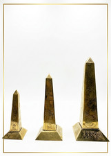 obelisk– Egyptian Handmade – copper – Handmade –copper obelisk– Collectible picture