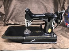Vintage SINGER 221 Featherweight Sewing Machine Part Or Repair picture