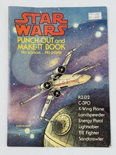 Vintage 1978 Star Wars Punch-Out & Make-It Book UNUSED Complete Ib Penick 1st Ed picture