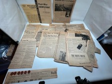 Lot San Francisco Newspaper Post War PG&E Newsletter Rationing Opa Red Ephemera picture