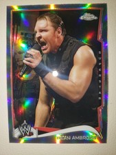 2014 WWE Topps Chrome REFRACTOR DEAN AMBROSE JON MOXLEY #16 AEW ungraded picture