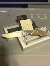 Real Steel Exorcist S35VN, Ti handles with Green Micarta picture