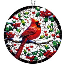 Cardinal Christmas Ornaments, Red Cardinals for Tree, picture