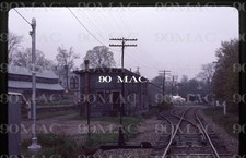 MAINE CENTRAL-MEC. Hallowell (ME) Depot. Original Slide 1983. picture