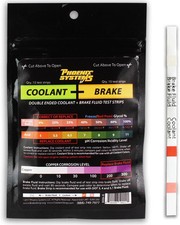 15 Double Ended Brake Fluid and Coolant Test Strips for Automotive Safety picture
