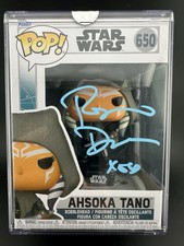 Rosario Dawson Signed Star Wars Ahsoka Pop Vinyl Figure #650 Celebrity Authentic picture