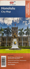 New AAA HONOLULU HAWAII ROAD MAP Oahu City/Highway HAWAIIAN ISLAND Latest 2021 picture