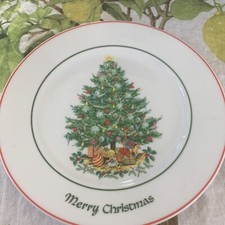 JKW bavaria Christmas Tree plate “Merry Christmas” 10 inches picture