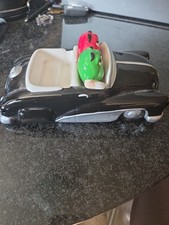 M&M’s Red & Green Characters Black Convertible Car Figurine 2003 Candy & Nuts picture