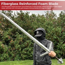 Witcher Aerondight Foam Sword of the Lady of the Lake for Cosplay and LARP picture