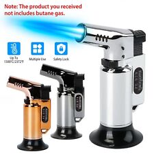 Butane Torch Lighter Gun Windproof Adjustable Jet Flame Refillable Blow BBQ Camp picture