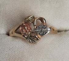 Harley Davidson Black Hills Gold Ring picture