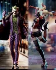 DC Comics The Joker & Harley Quinn ACT/CUT Premium Figures SEGA Japan picture