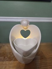 PartyLite Angel Heart ScentGlow Electric Wax Warmer picture
