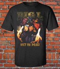 VTG Big L Rapper Memories Men T-shirt Black Short Sleeve All Sizes JM1618 picture