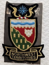 Northwest Territories Sew On Patch NEW 6’ X 4” By Emblems Of The North picture
