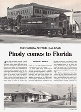 Pinsly Short Line Railroad Comes To Florida Central Railroad Vtg Mag Article picture